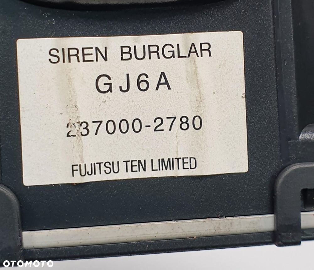 SYRENA ALARMU KLAKSON MAZDA RX-8 RX8 237000-2780 - 4