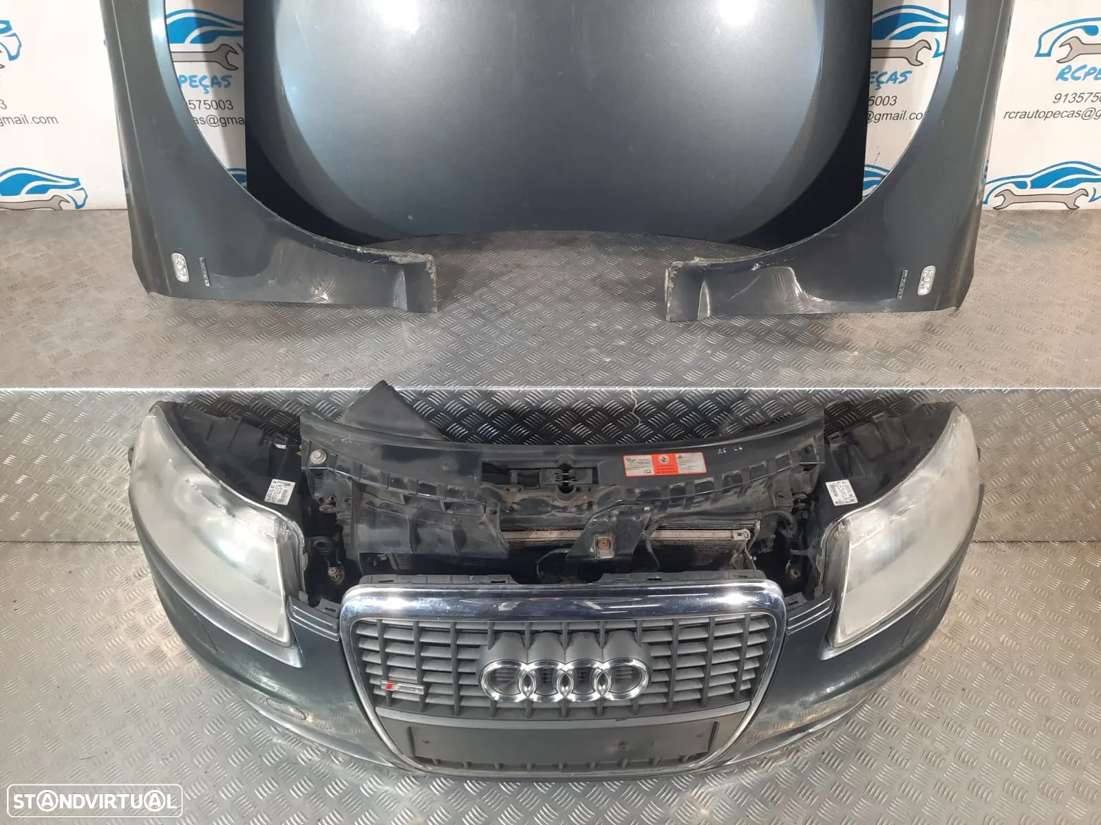 FRENTE COMPLETA AUDI A6 C6 SLINE S-LINE DIESEL XENON - 12