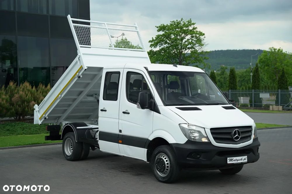 Mercedes-Benz SPRINTER  / WYWROTKA / BRYGADÓWKA / 6 MIEJSC / BLIŹNIAK / MANUAL / SPROWADZONY - 4