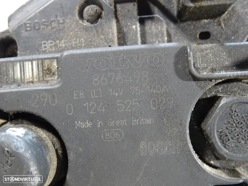 Alternador Volvo S60 I (384)  8676498 / 0124525029 /  0 124 525 029 - 4