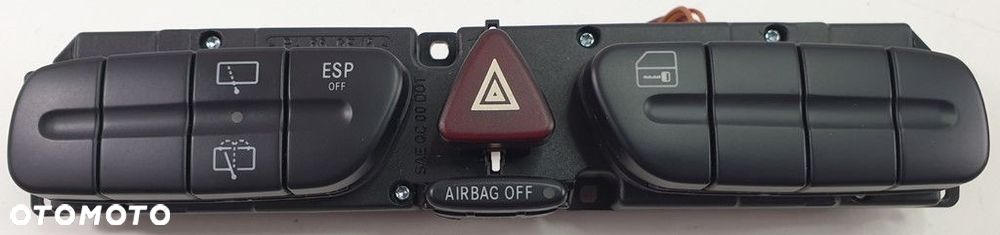 PANEL PRZYCISK AWARYJNYCH MERCEDES W203 2038218258