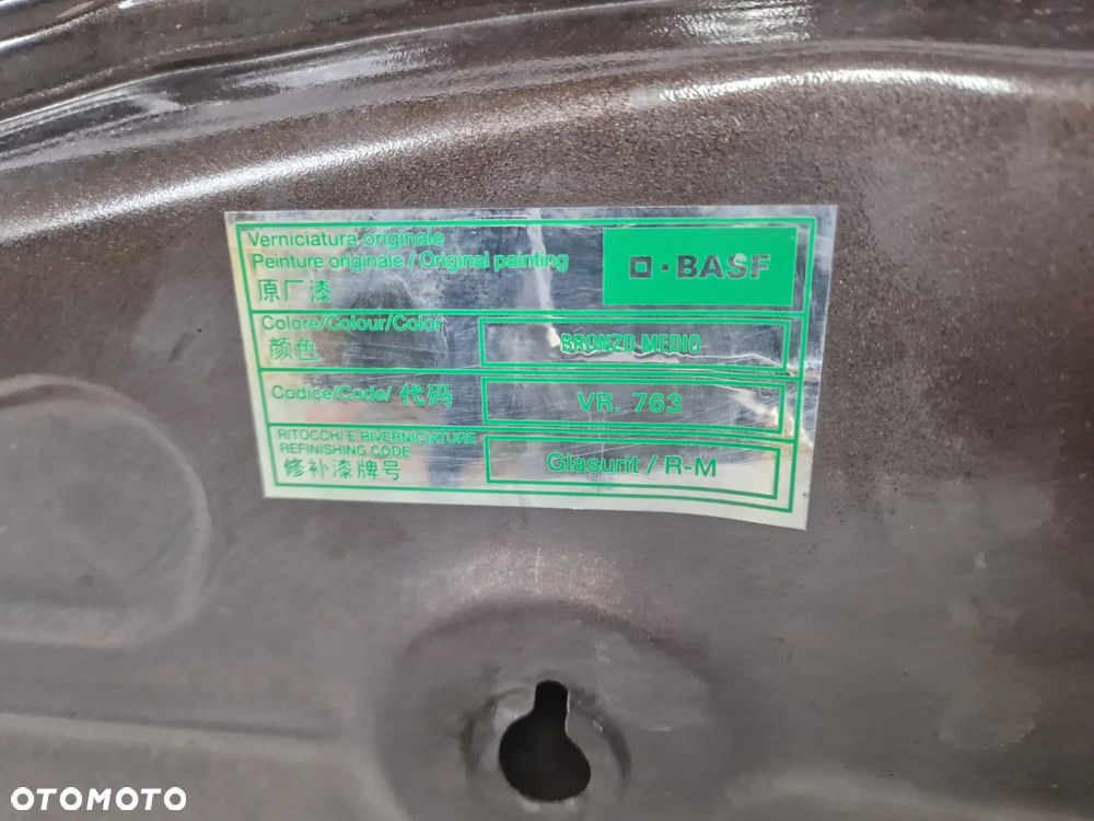 Maska pokrywa silnika Alfa Romeo Giulietta VR 763 - 10