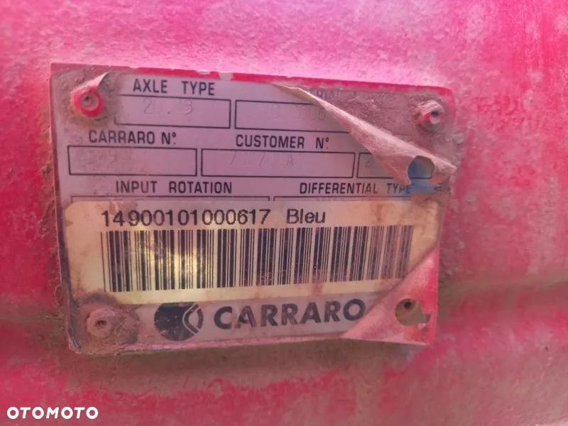 Kompletny most sztywny Carraro 20.43 McCormick XTX200 - 2
