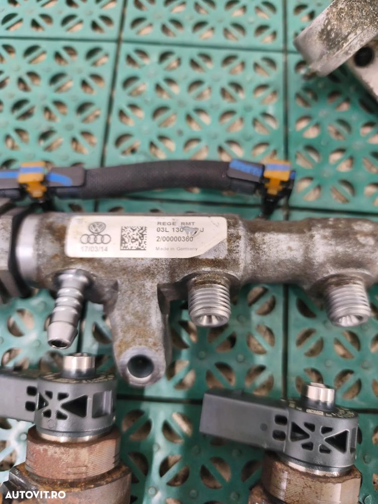 Kit injectie (pompa+rampa+injectoare) Volkswagen Passat B7 CFFB 03L130277J 03L130755L - 3