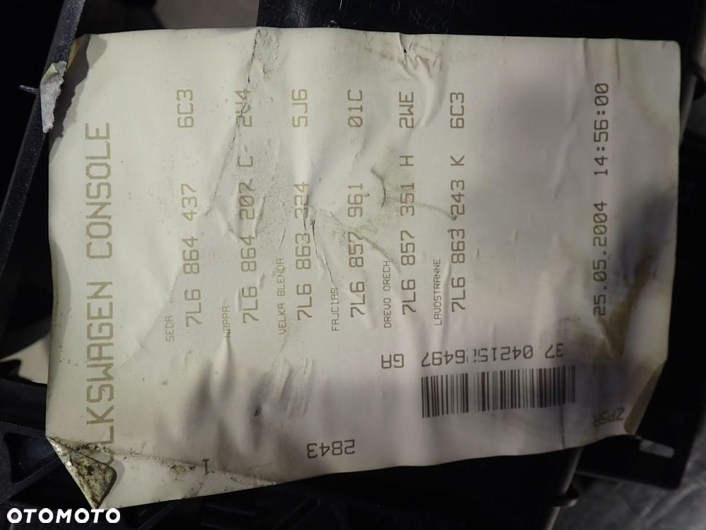 PODŁOKIETNIK VOLKSWAGEN TOUAREG 5.0 - 4