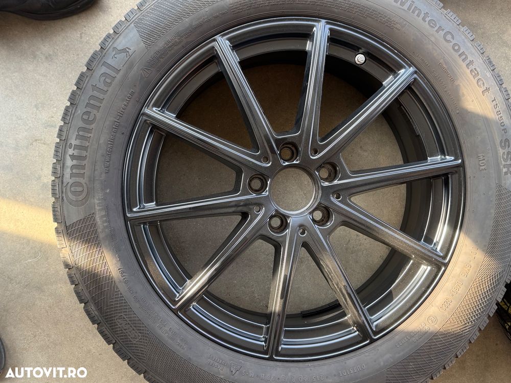 Vând jante originale Mercedes B-class pe 18” cu anvelope de iarnă - 5