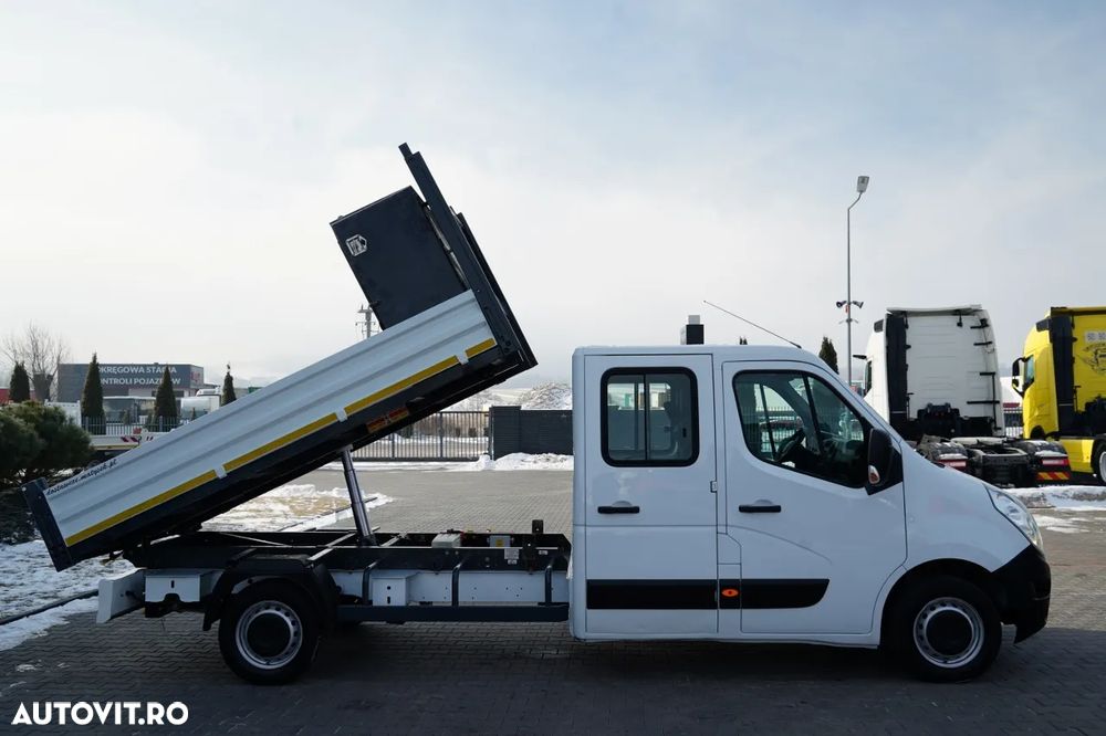 Renault MASTER / DCI 135 / BASCULATOR / CAMION CU OPȚIUNI 7 LOCURI / MANUAL - 6