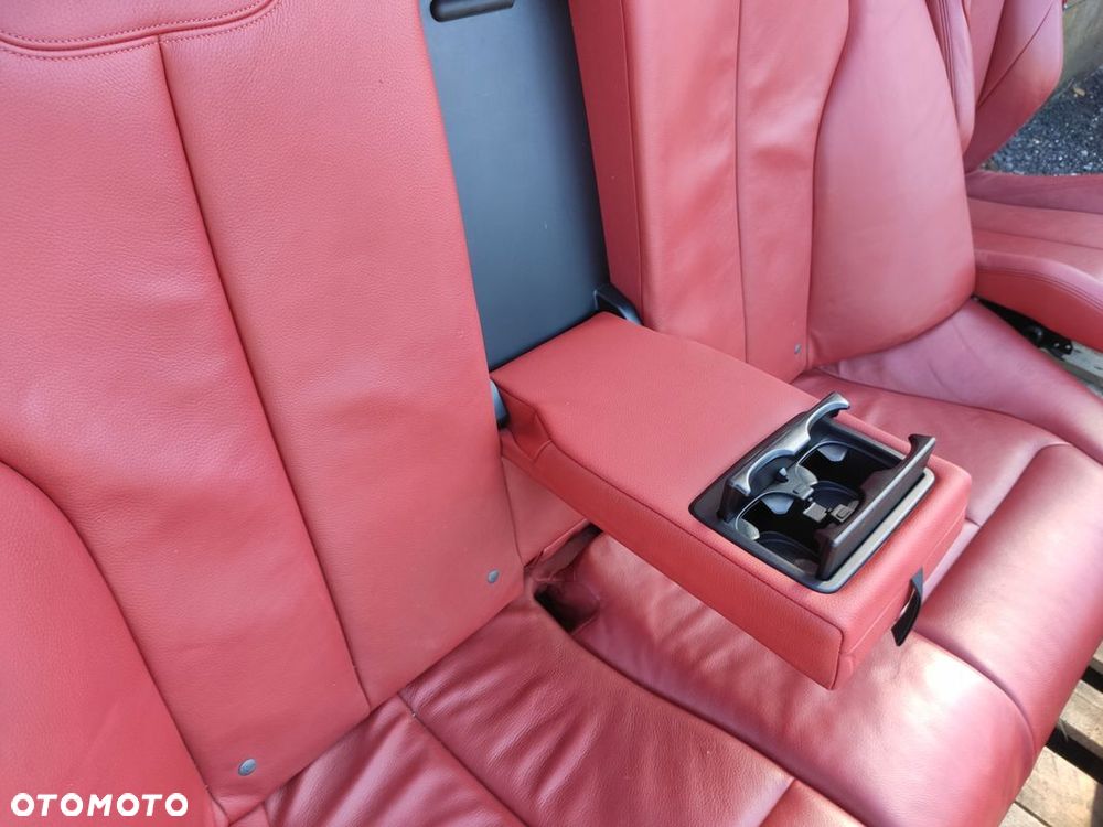 BMW 3 F30 FOTEL FOTELE WNĘTRZE BOCZKI KANAPA SKÓRA KOMPLET SKÓRA ŁADNE - 13