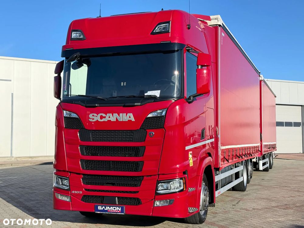 Scania S410 / ZESTAW TANDEM 120 M3 / 7,75 M + 7,75 M / SALON PL - 10