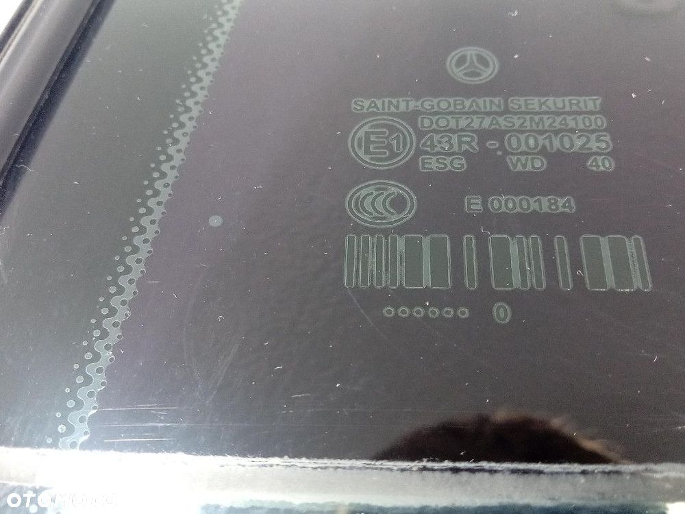 MERCEDES E KLASA W212 KOMBI SZYBA DRZWI TYŁ LEWA A2127300355 - 4