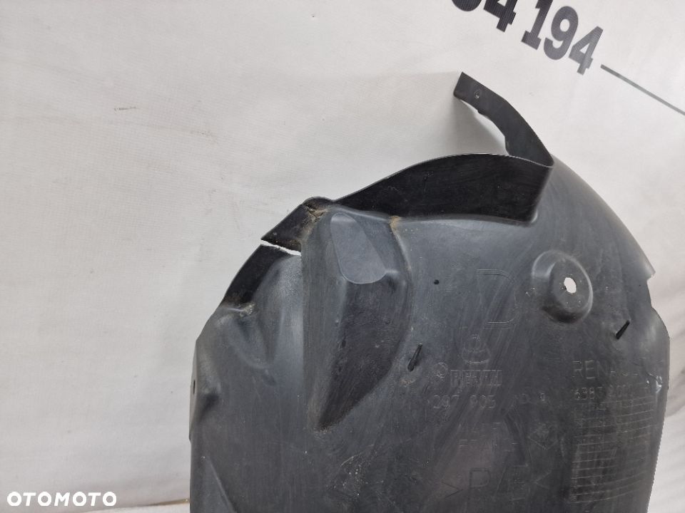 RENAULT MASTER OPEL MOVANO B 09- PRAWE PRZEDNIE NADKOLE TYLNA TYLNIA CZĘŚĆ 638320007R NR AUKCJI N56 - 5