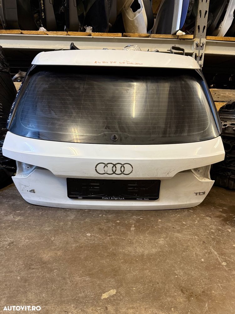 Haion AUDI A4 B9 8w combi an 2016-2020 cu luneta si ornamente - 1