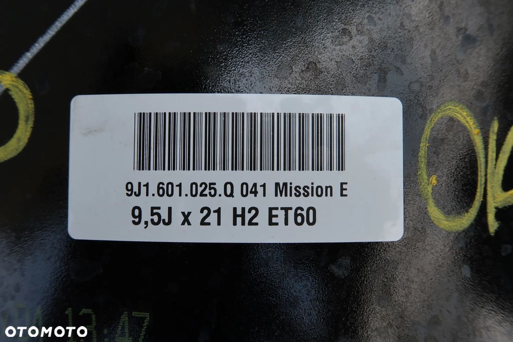 L50 FELGA PORSCHE TAYCAN LEWA PRZEDNIA 9,5X21ET60 - 5