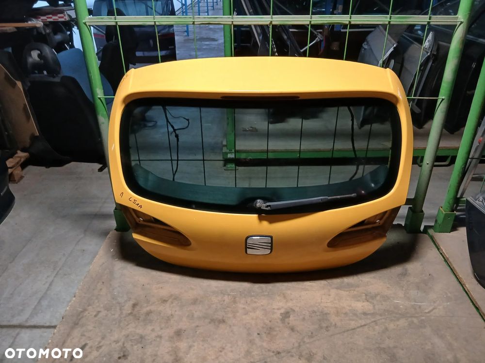 Seat Leon II Klapa Bagażnika Tył Tylna  Kolor LS1A Żółty - 1