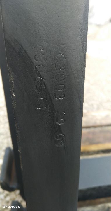 Widły 200 cm 2 m bez karetki Grubość 5 cm [OS 1504] - 10