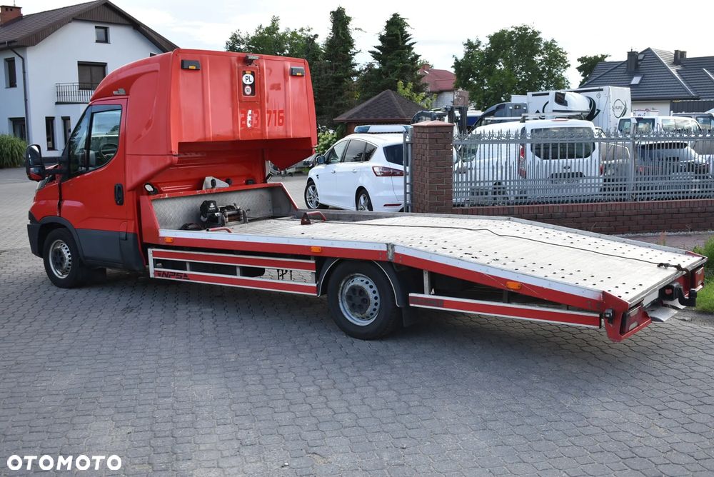 Iveco Daily 3,0 Auto Laweta Najazd Pomoc Drogowa - 2