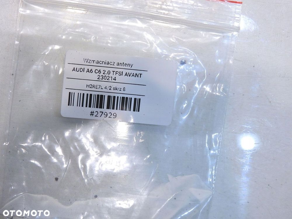 WZMACNIACZ ANTENY AUDI A6 C6 4F9035225A - 3