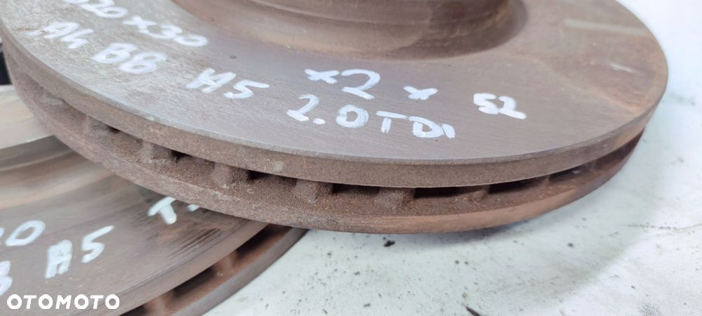 TARCZA TARCZE HAMULCOWE PRZÓD AUDI A4 A5 320 MM *2 - 4