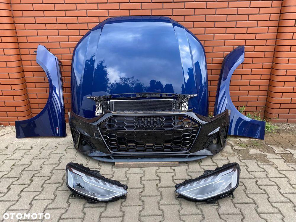 ZDERZAK LAMPA  BŁOTNIK MASKA PAS AUDI A4 8W5 B9 2020- s line - 1
