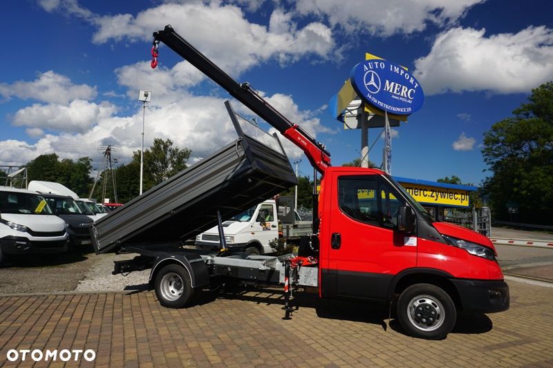 Iveco 50C18 wywrotka kiper HDS żuraw zabudowa skrzynia - 12