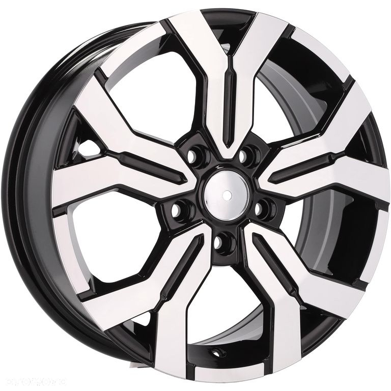 4x Felgi 17 5x114,3 m.in. do DACIA Duster NISSAN Juke Qashqai RENAULT Kangoo Megane - B1110 - 3