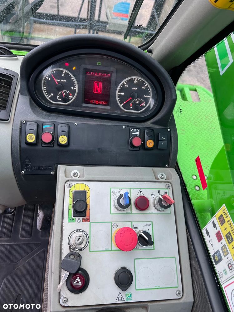 Merlo ROTO 40.18S 3500MTH CERTYFIKAT CE ZESTAW KOSZ WIDŁY PILOT DŹWIG - 13