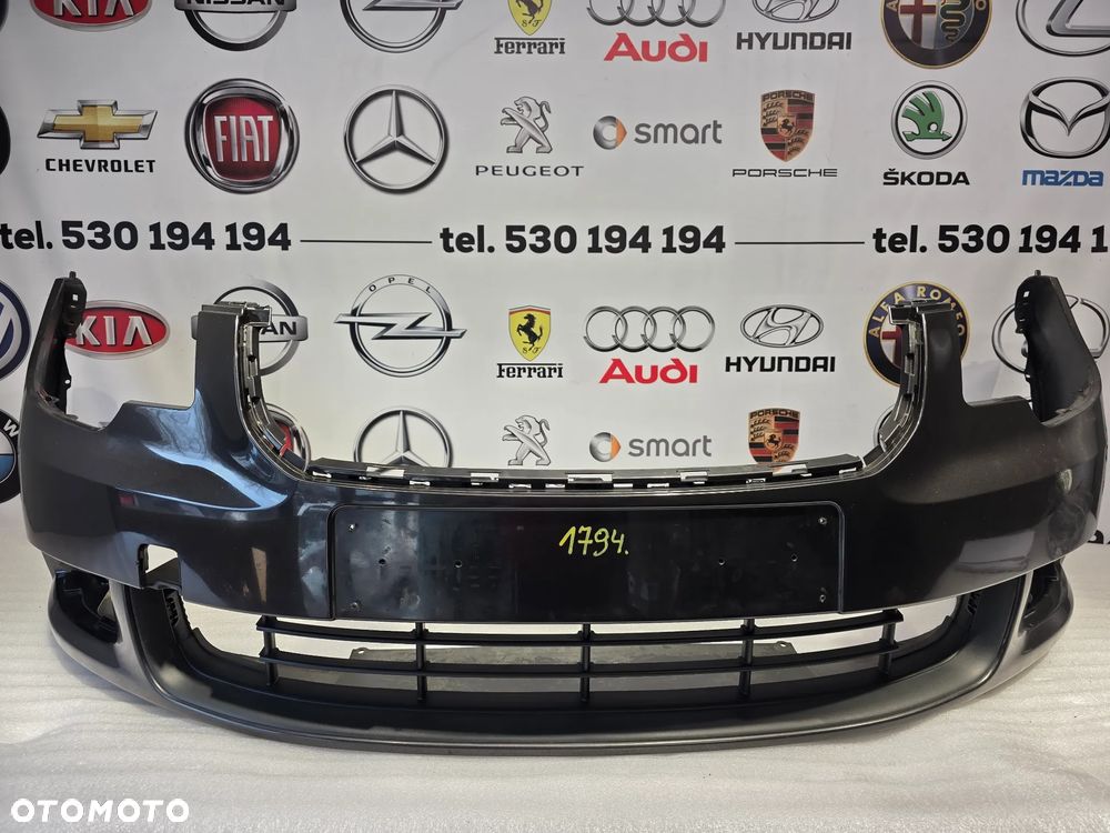 SKODA SUPERB III 3 3T0 08-13 ZDERZAK PRZEDNI PRZÓD BEZ SPRYSKÓW I BEZ PDC + KRATKA ŚRODKOWA , NR 3T0807221 , NR AUKCJI NZ1794 - 1
