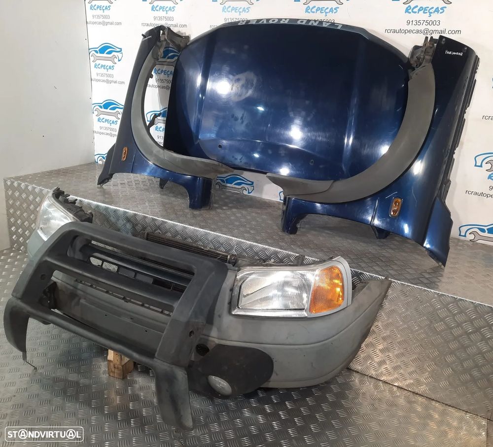 FRENTE COMPLETA LAND ROVER FREELANDER I 1 MK1 CAPOT PARACHOQUES GUARDA-LAMAS OTICAS RADIADOR VENTILADOR FRENTE FIBRA REFORÇO - 4