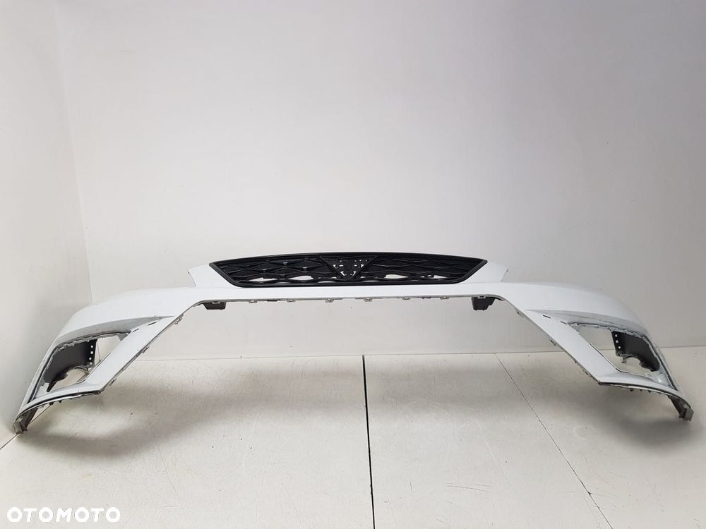 SEAT ATECA CUPRA 16-20 ZDERZAK PRZEDNI PRZÓD GRILL 575807221 NEVADA WHITE - 4