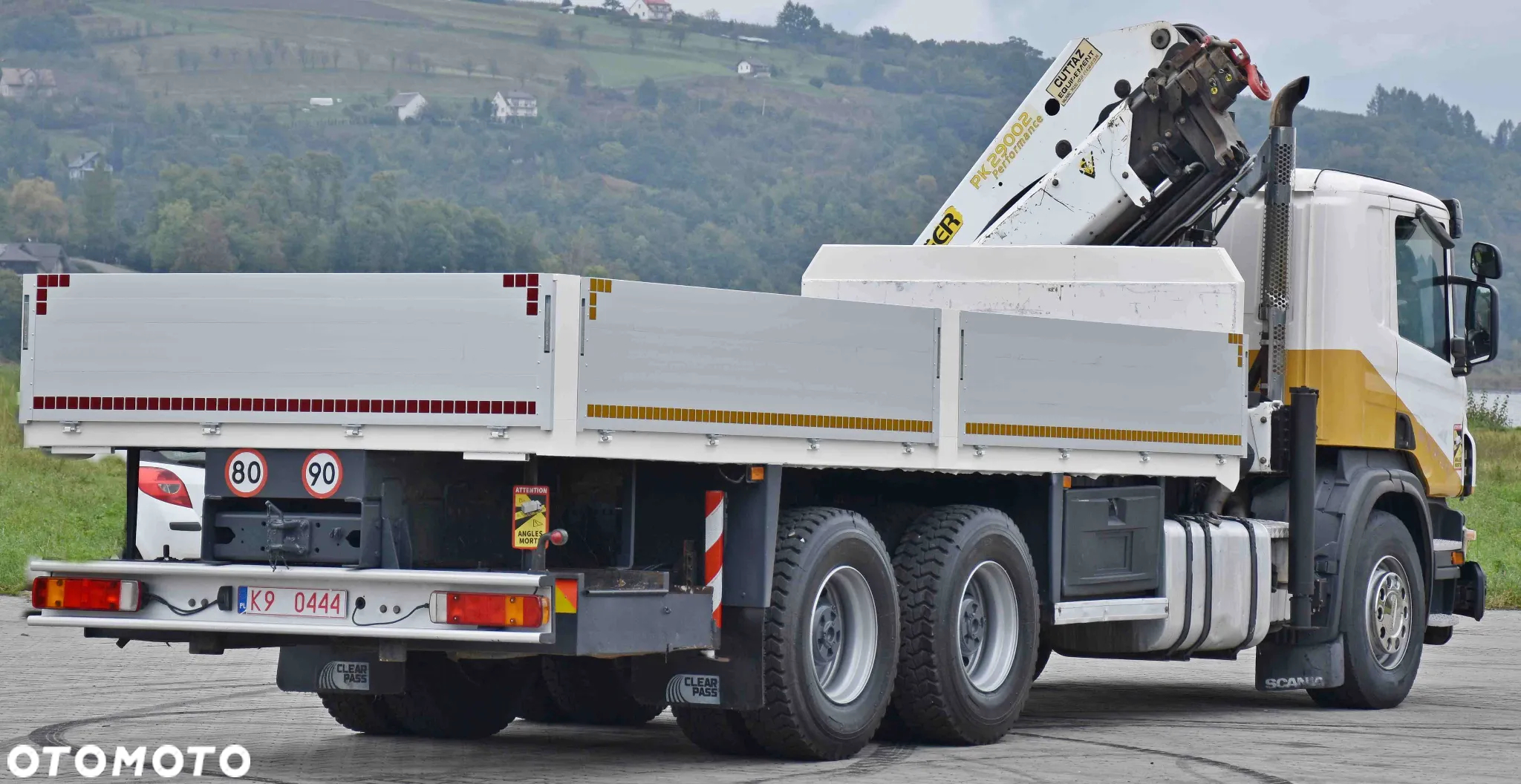 Scania P 420 * SKRZYNIA 6,40 m * PK 29002 + PILOT / 6x4 - 7