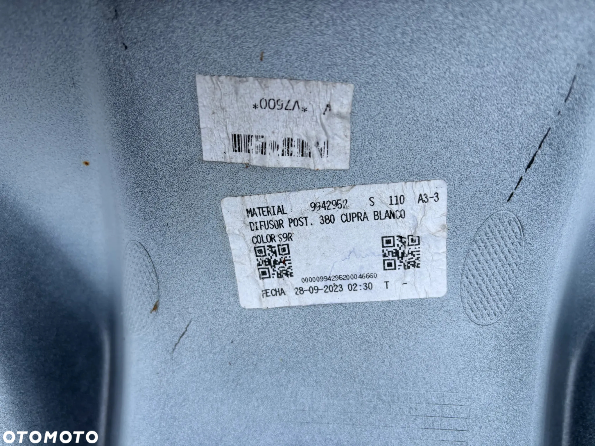 Zderzak Tylny Pod PDC Seat Cupra Leon IV Dyfuzor Biały LS9R Hatchback 5FA807837 5FA945105A 5FA807221 5FA807417E 5FA807421E - 18