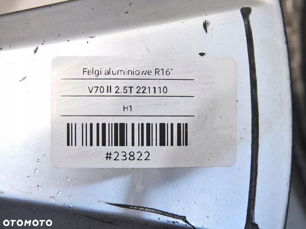FELGA FELGI ALUMINIOWE 16 VOLVO V70 II - 10