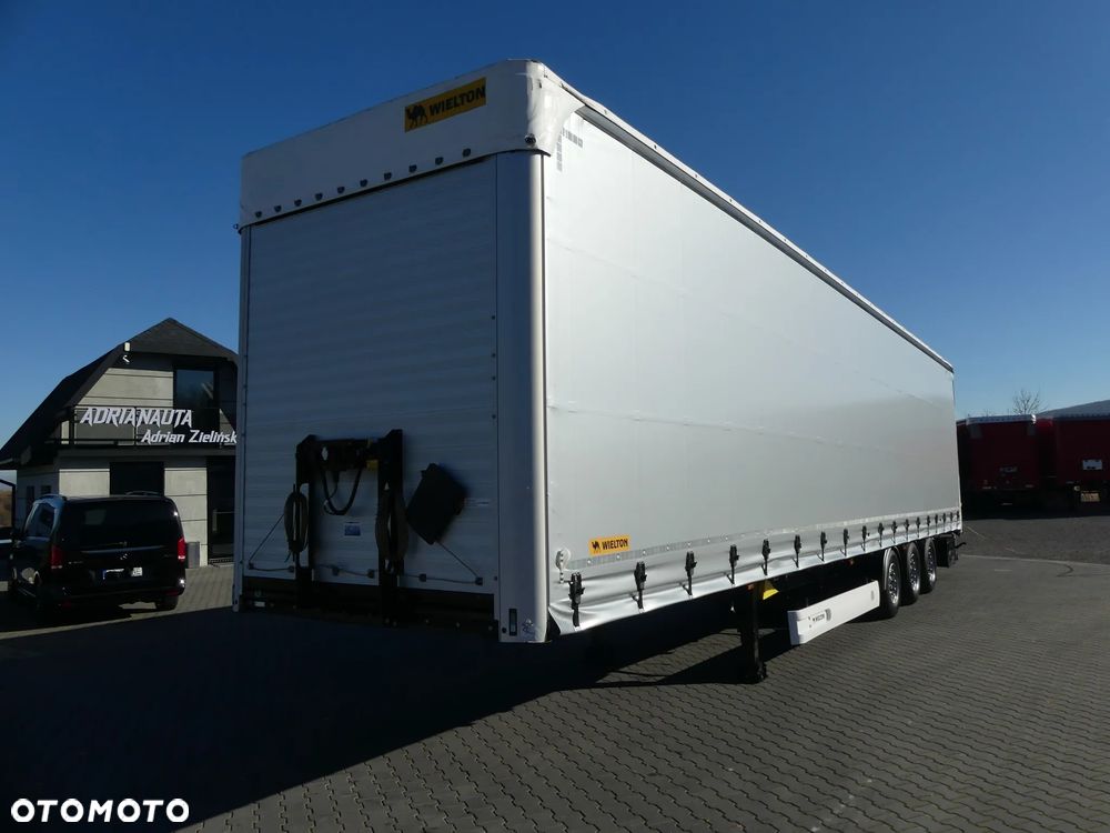 Wielton MEGA / FIRANKA / OŚ PODNOSZONA / DACH PODNOSZONY /