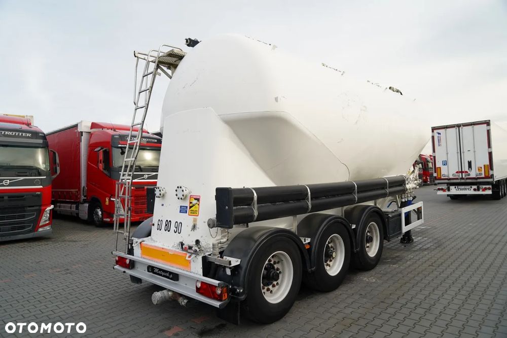 Feldbinder CEMENTONACZEPA / 3 KOMORY / 37 000 L / SILOS / DO MATERIAŁÓW SYPKICH  / ALUFELGI - 5