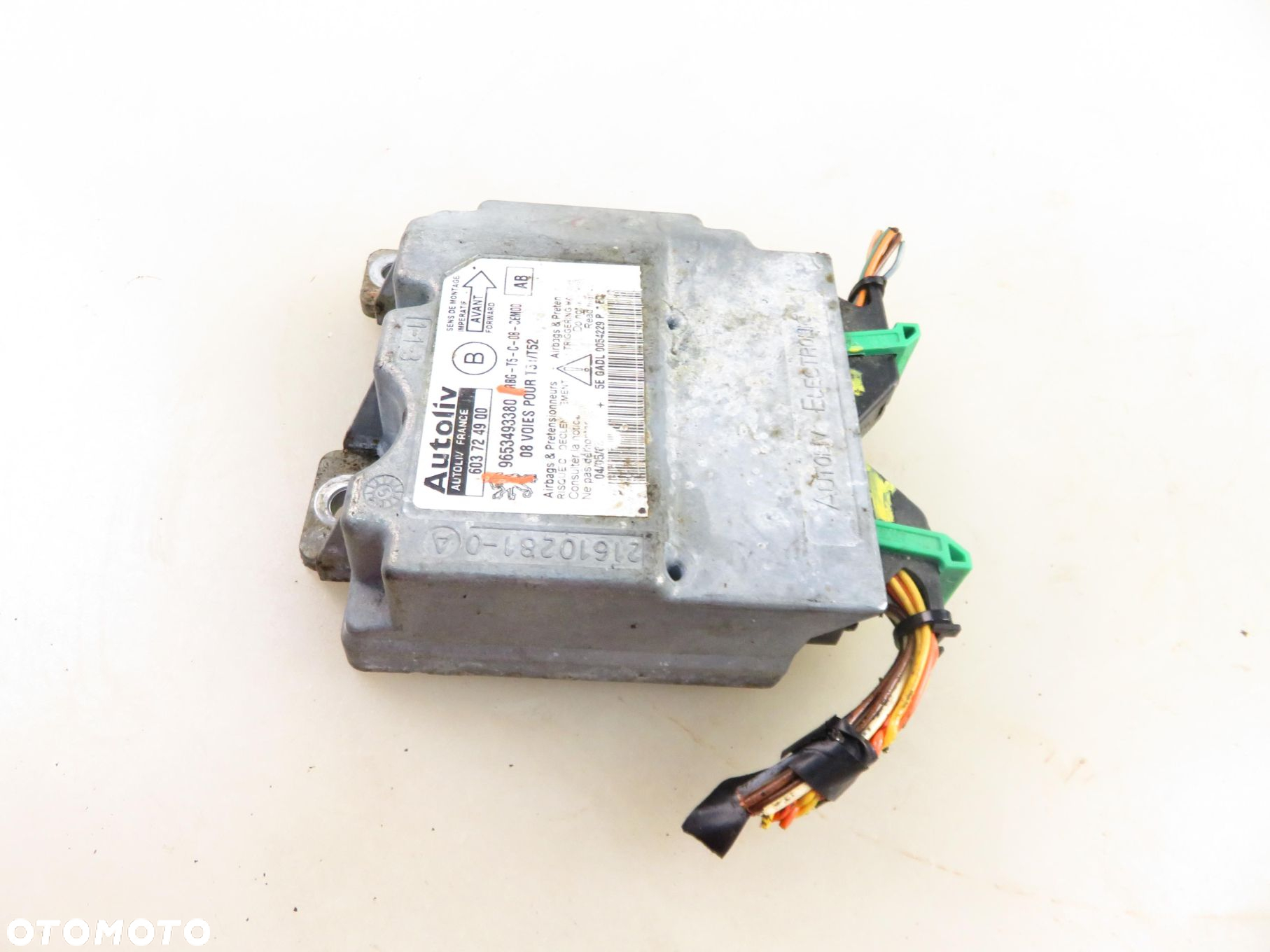 MODUŁ AIRBAG PEUGEOT 307 SW (3H) 9653493380 - 6