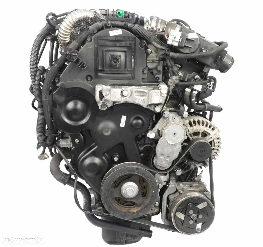 Motor Citroen C3 C4 Xsara Citroen Berlingo 1.6Hdi  Ref.9HX 9HW 9HZ - 2