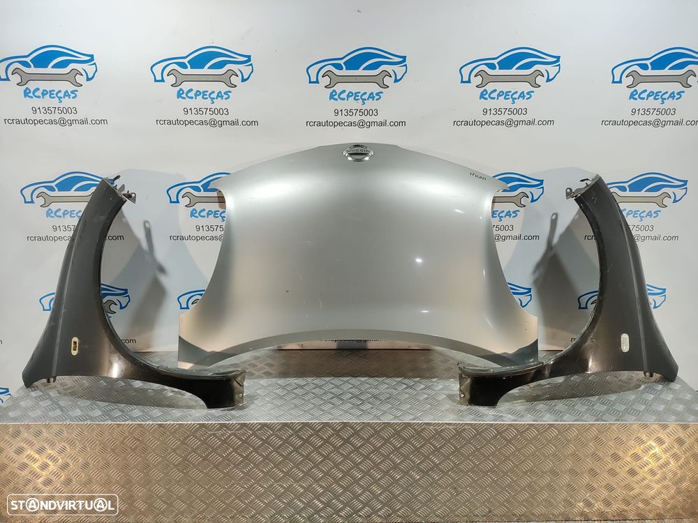 FRENTE COMPLETA NISSAN MICRA III 3 MK3 K12 CAPOT PARACHOQUES GUARDA-LAMAS OTICAS RADIADOR VENTILADOR - 7