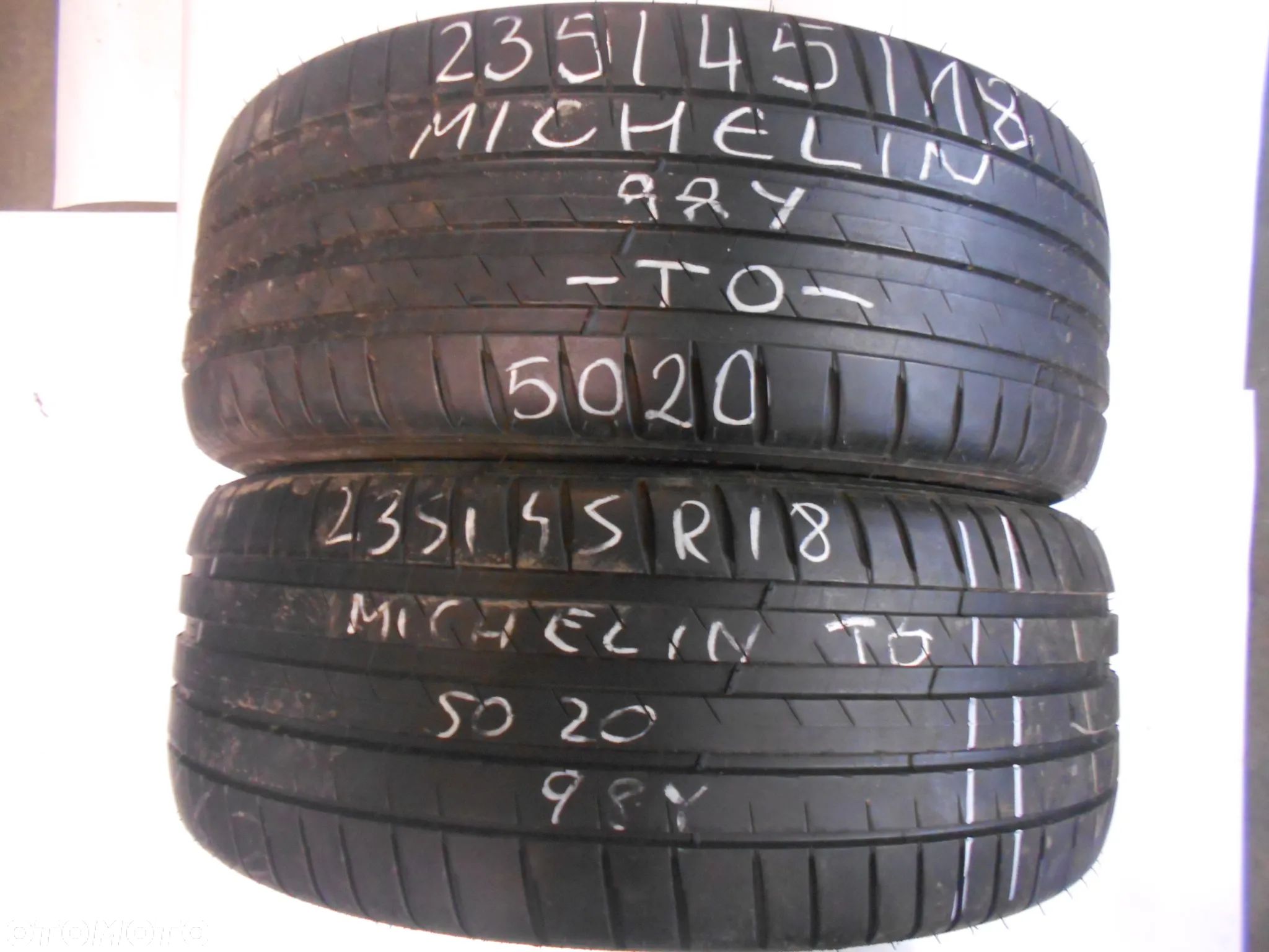OPONY 235/45R18 MICHELIN PILOT SPORT 4 T0 DOT 5020 7.2MM - 1
