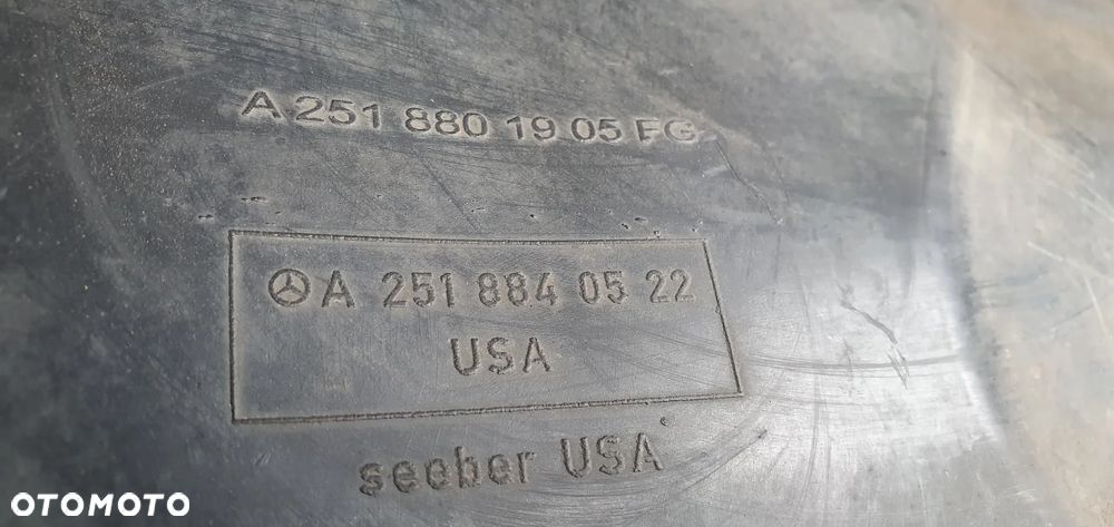 Nadkole lewy przód przednie lewe Mercedes R-Klasa W251 A2518840922 A2518840522 - 9