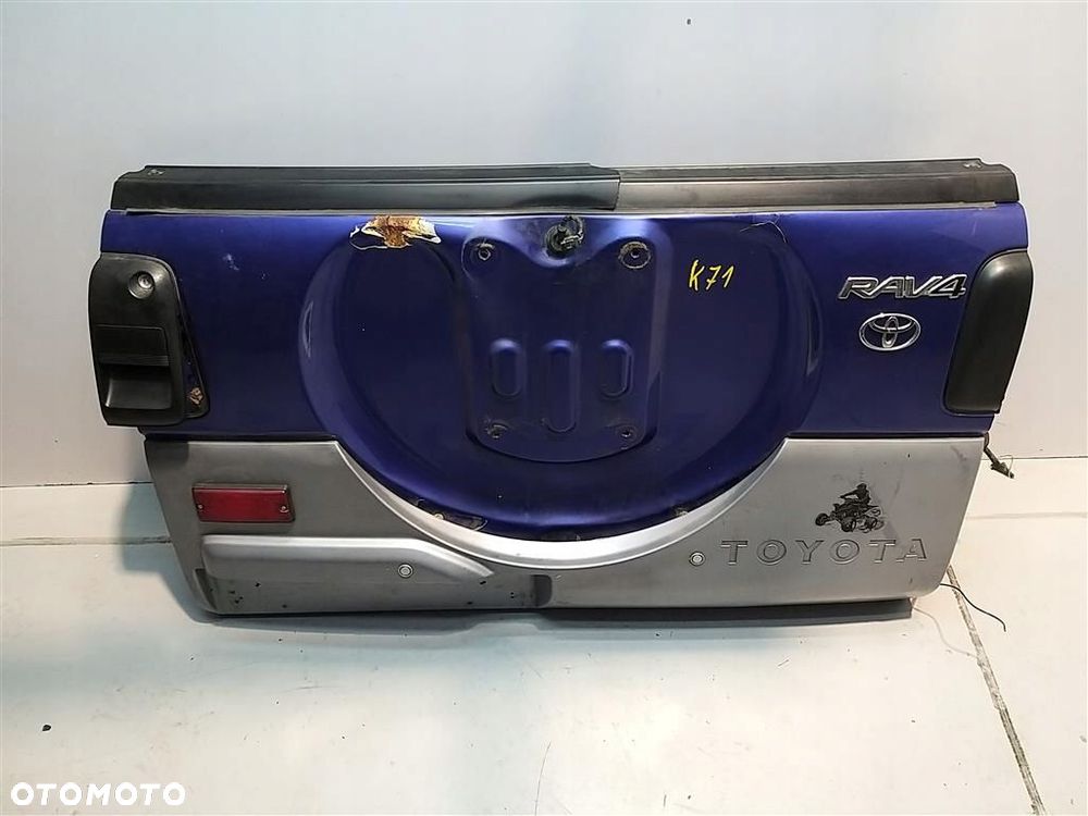 Klapa tył tylna Toyota RAV4 I 1994-2000 NR KOLORU: K71 Niebieski - 2