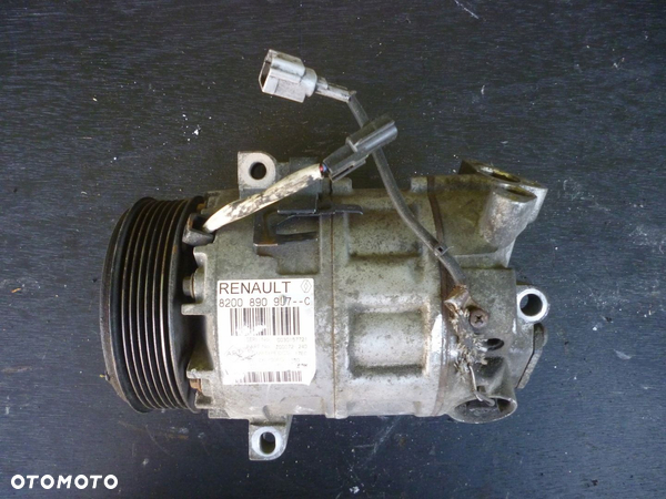 SPRĘŻARKA KLIMATYZACJI RENAULT 8200890987