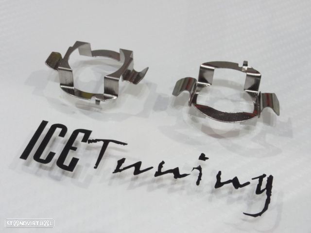 Adaptador, Ficha, Socket, suporte de lâmpada de xenon ou led H7 para AUDI A3 8P 8V A4 B5 B6 B7 B8 A6 C5, A5, TT, Q3, Q5, Q7, A4 S4 B6 (8E, 8H), A4, S4 B7(8E, 8H), A6 OR C6 (4F), 80, 100, A1, A2, A7, A8, S3, S4, A3, S3, A3 Cabriolet,  S6, A8, S8 D3(4E), RS4 Avant Quattro, RS4 Carbriolet, RS6, Buick Regal, LaCrosse, Excelle, Mercedes, Opel - 6