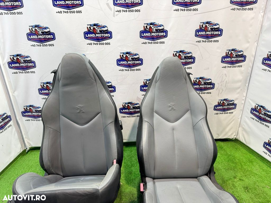 Interior piele, scaune cu incalzire banchete peugeot rcz coupe 2013 - 2