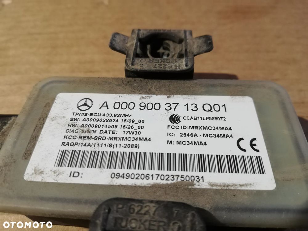 Czujnik ciśnienia opon A0009003713 MERCEDES GLC W207