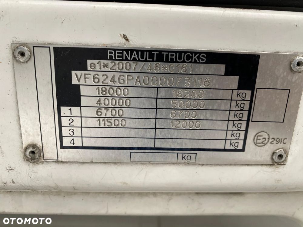 Renault PREMIUM 460 DXi EEV STANDARD (Automat) / Nowe Opony! / Nowy Tachograf 4.1. Gen. 2! - 24