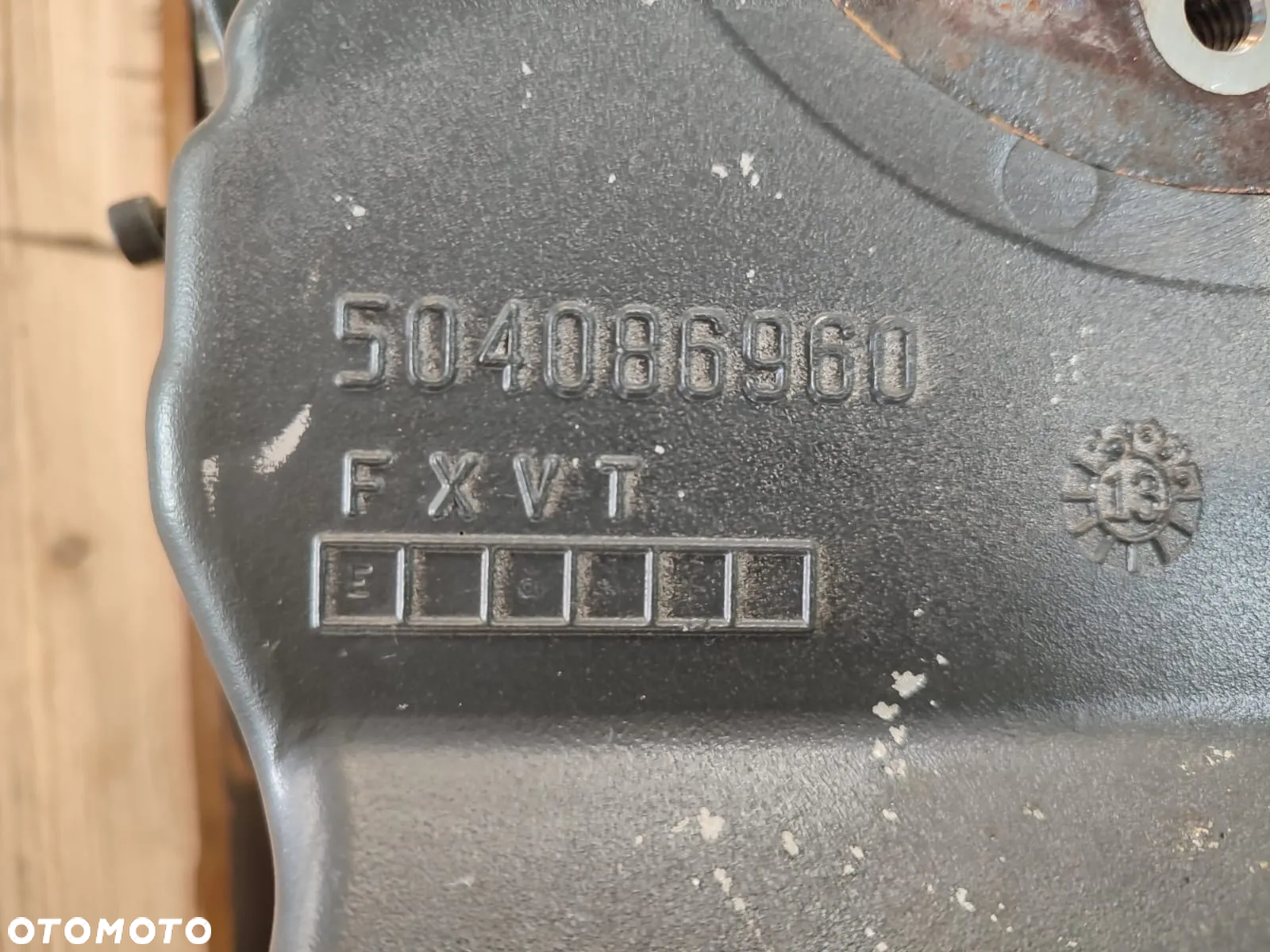 Obudowa koła zamachowego 504086960 Iveco FPT Cursor 13 - 11