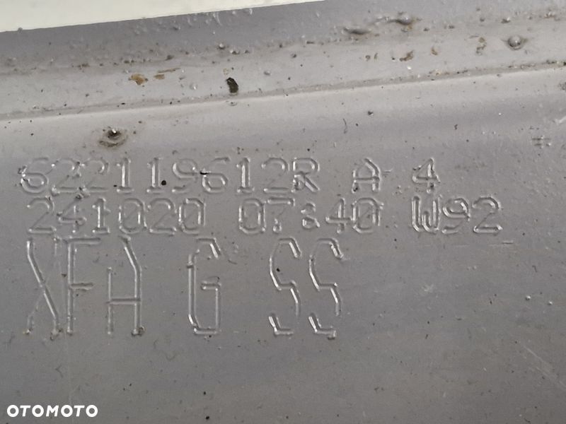 renault scenic 4 iv belka zderzaka przód lewa strefa zgniotu 622119612r - 7