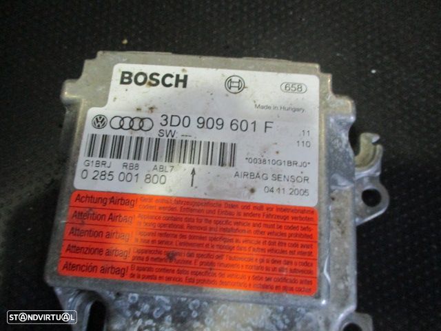 Modulo Airbag 3D0909601F VW TOUAREG 2006 - 4