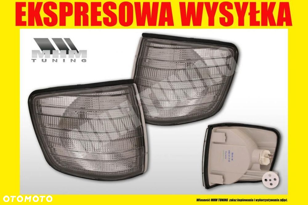 KIERUNKOWSKAZ MIGACZ kpl MERCEDES S-KLASA 126 SEC - 2