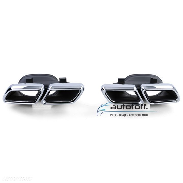 Difuzor bara spate Mercedes W205 C-Class (14-18) AMG Design - 9